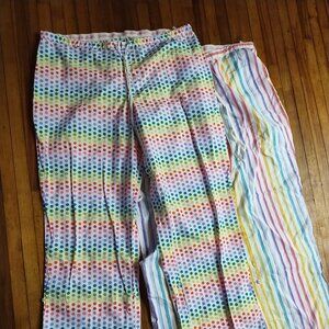 2 Pairs | Women's Cotton Ginny Printed Pajama Pant | XL